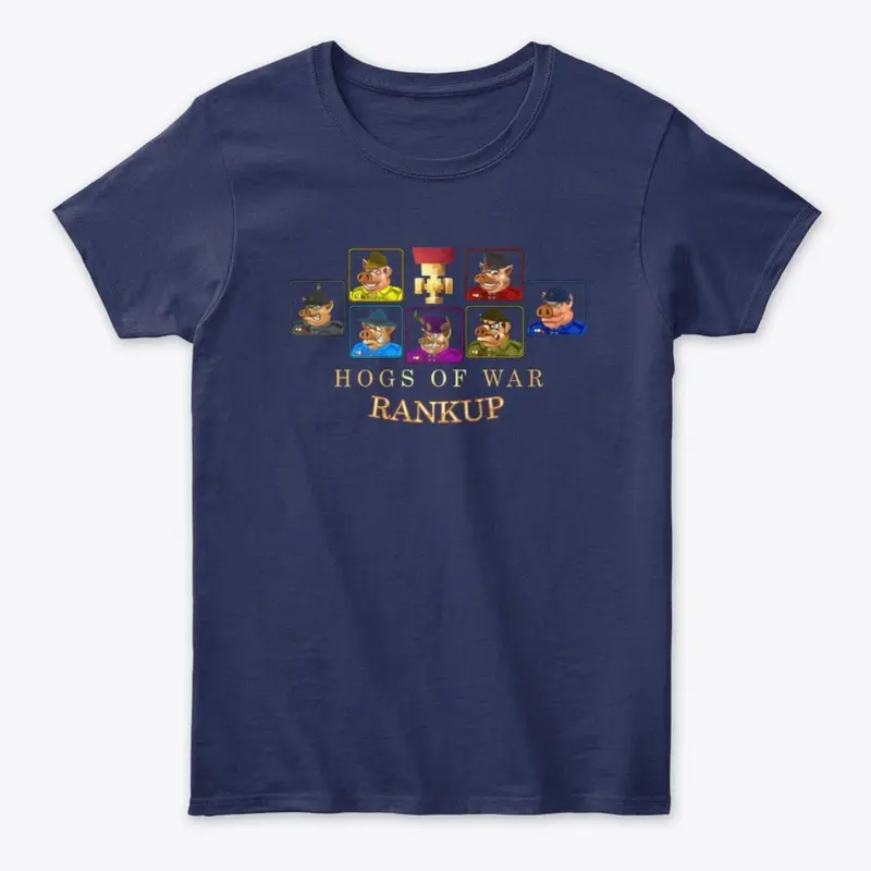 Official Hogs of War Rankup 2022 Shirt